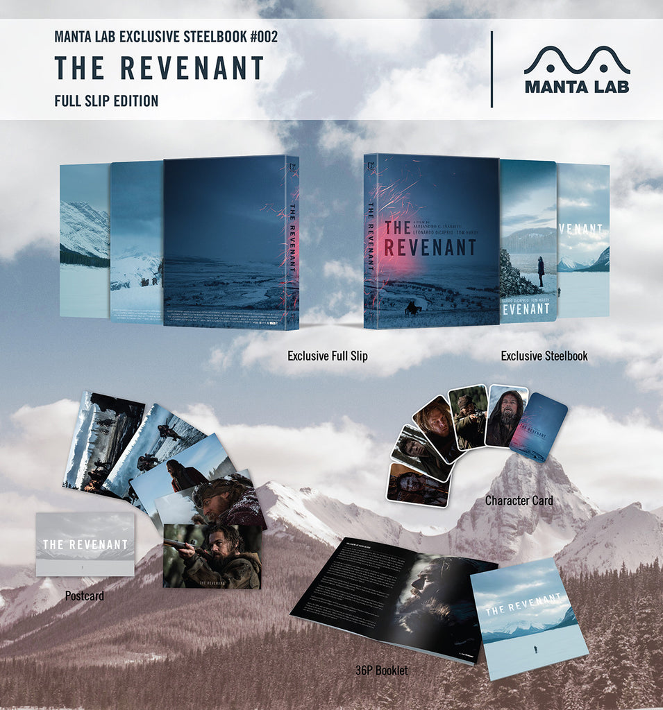 [ME#2] THE REVENANT STEELBOOK (FULL SLIP) - Manta Lab