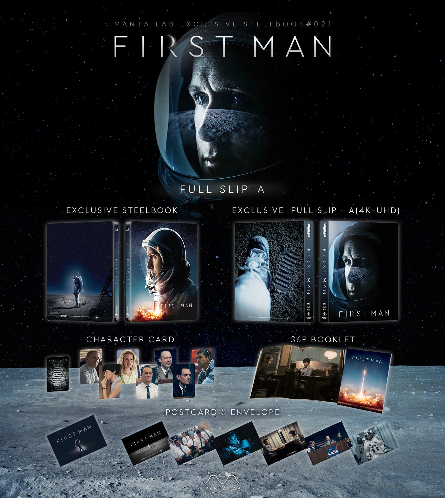 Cine-Museum - FIRST MAN - Manta Lab Exclusive Full Slip A