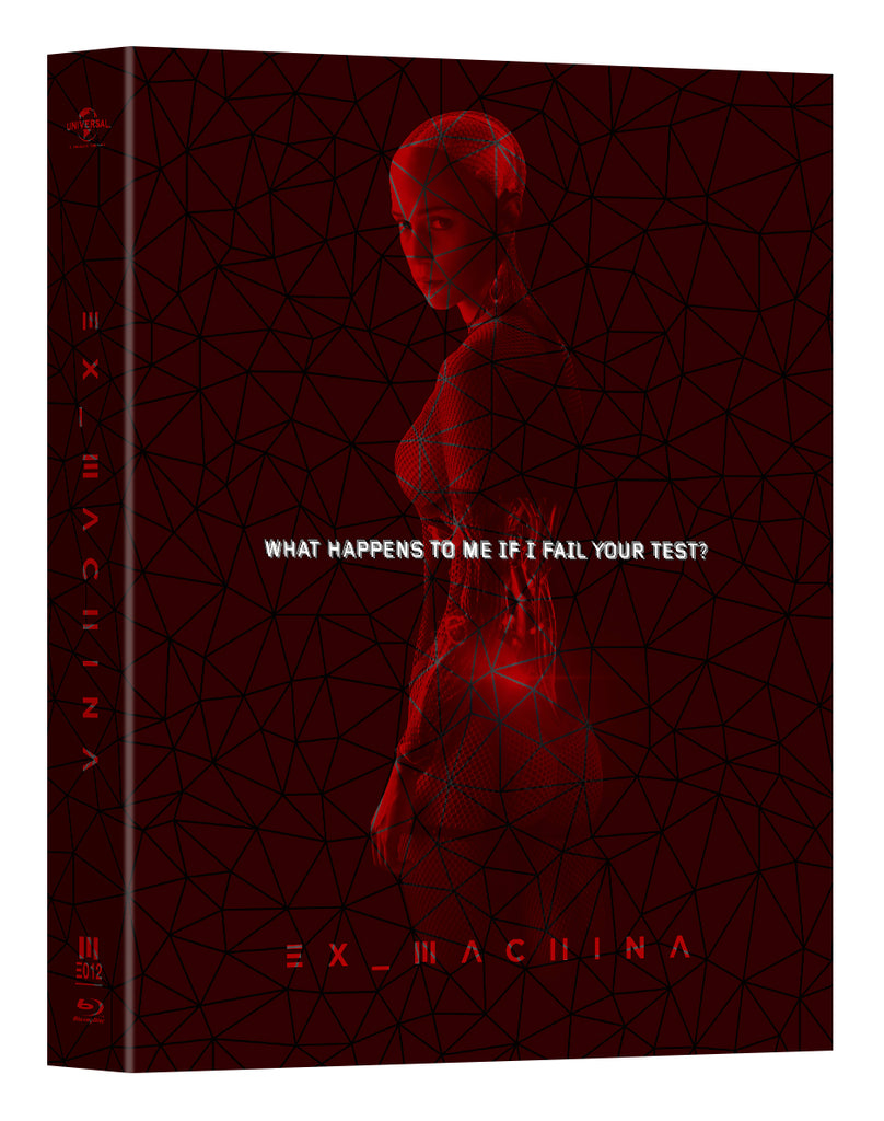 [ME#12] EX_MACHINA Steelbook (Full Slip_PET)(2D) - Manta Lab