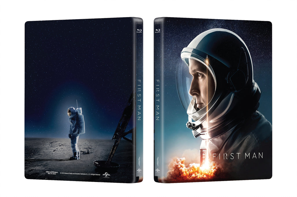 Hdzeta First Man Steelbook Blu-Ray One Click Box – Steelbooks